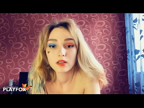 ❤️ جادو مجازي حقيقت جي چشمن مون کي هارلي ڪوئن سان جنسي طور ڏني ❤ ﹏